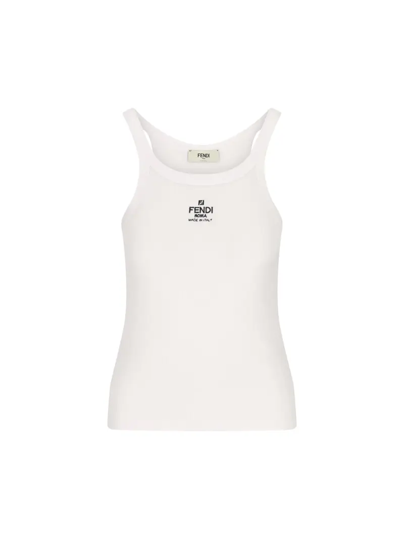 Top In Cotone BIANCO