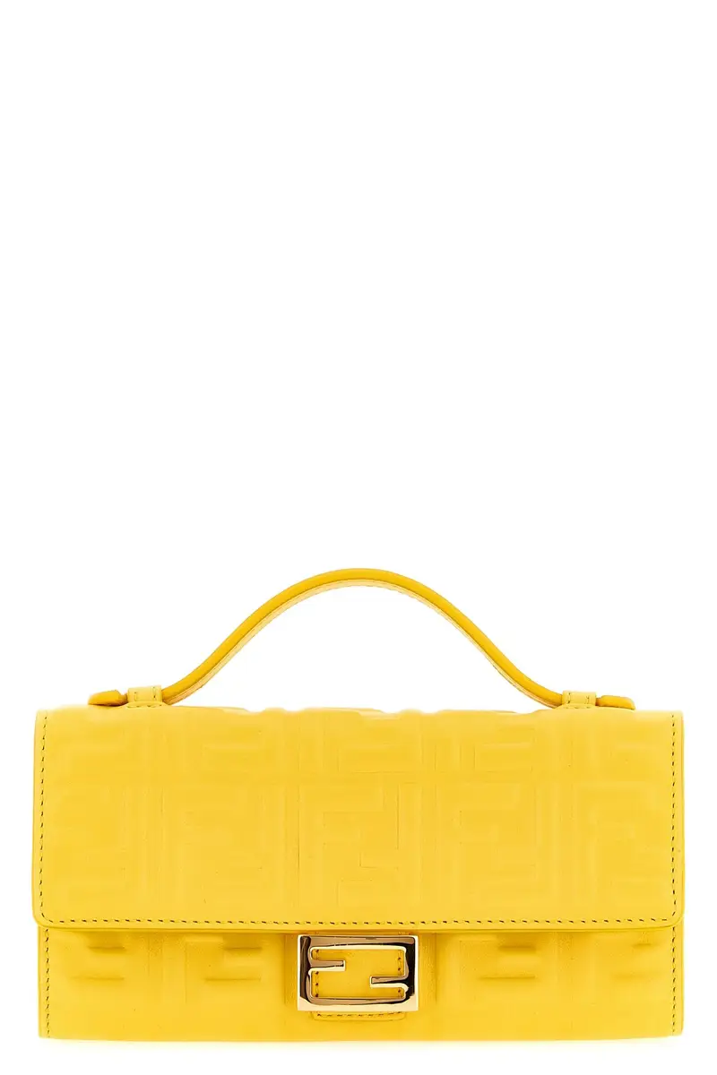 Wallet On Chain Continental Baguette Giallo