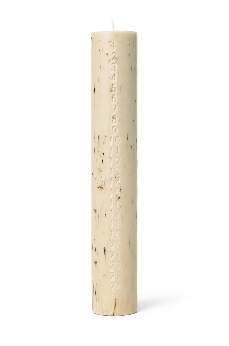 candela dell'avvento Mura Advent Candle Beige