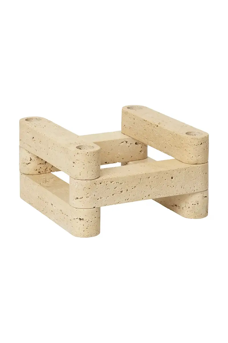 candeliere decorativo colore beige