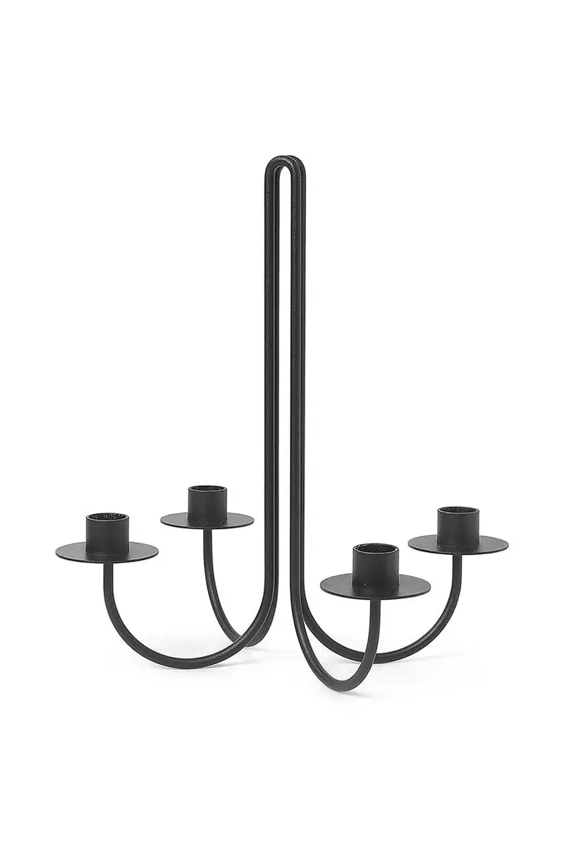 candeliere decorativo Sway Nero