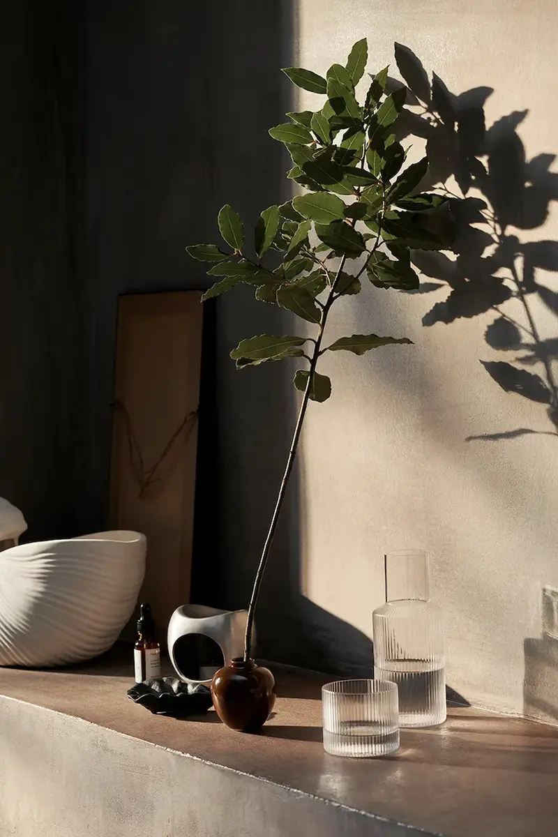 caraffa con bicchiere Ripple Small Carafe Set 500/200 ml colore trasparente Transparente miniatura 4