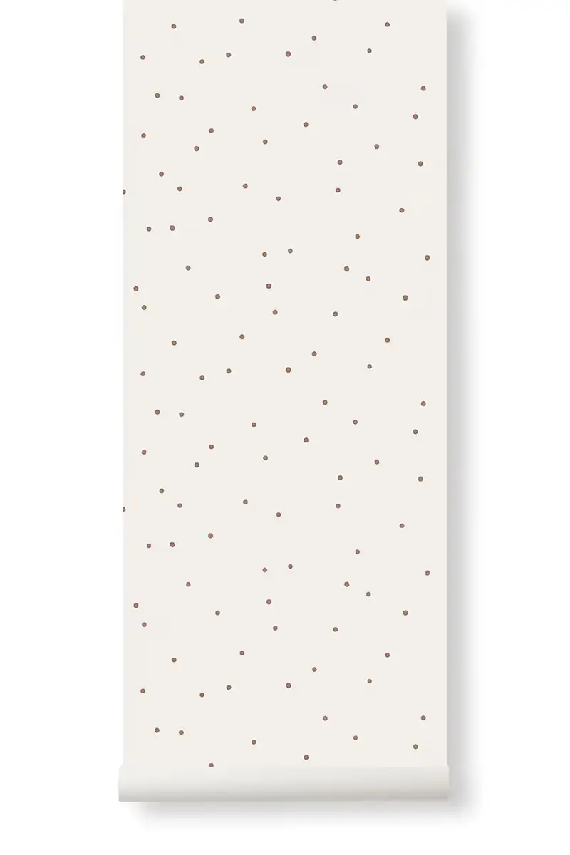 carta da parati Dot Wallpaper Bianco