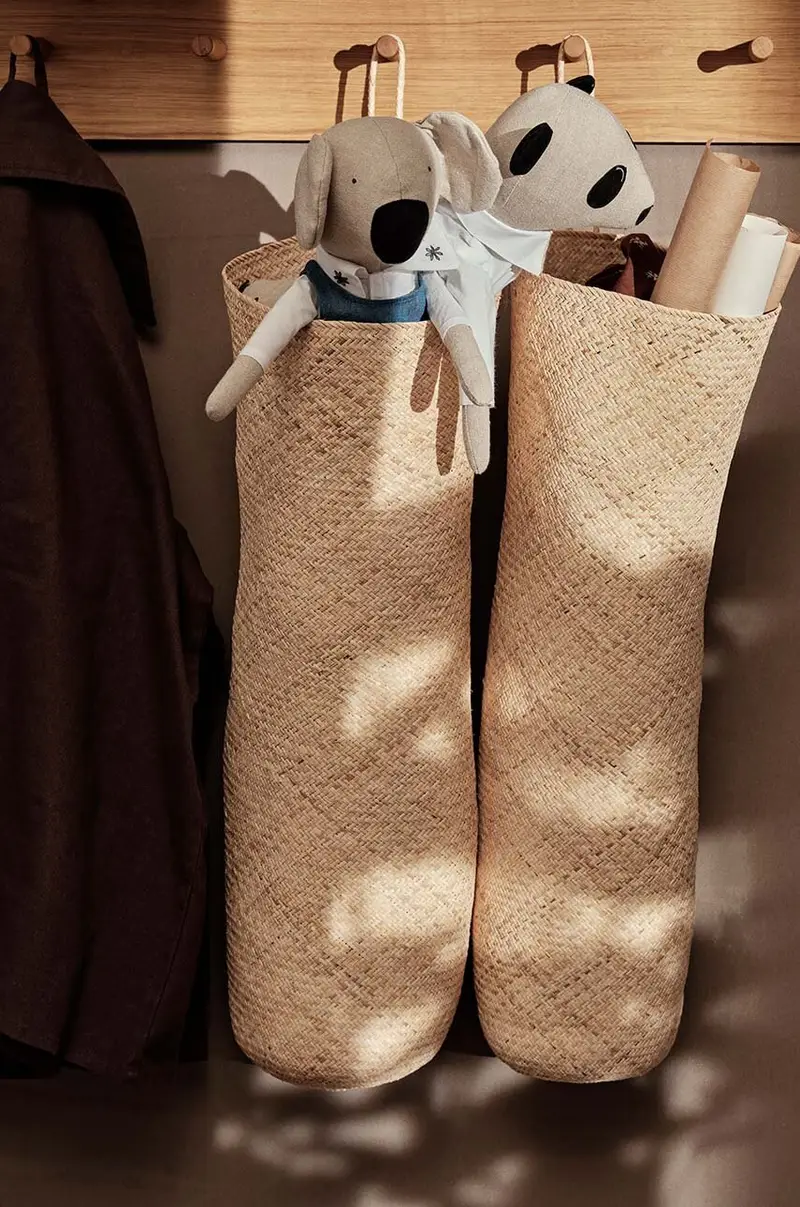 cestino portaoggetti Sato Beige miniatura 3