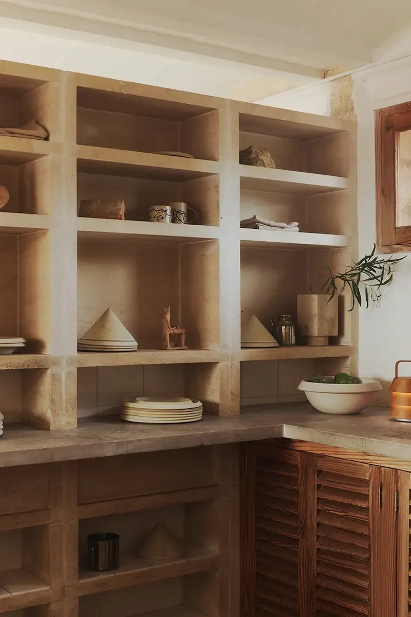 copripiatti Erena Cloche x Utzon Beige miniatura 2