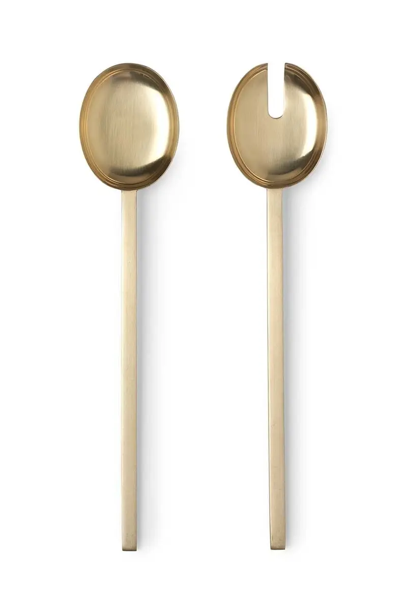 cucchiai da insalata Fein pacco da 2 Beige