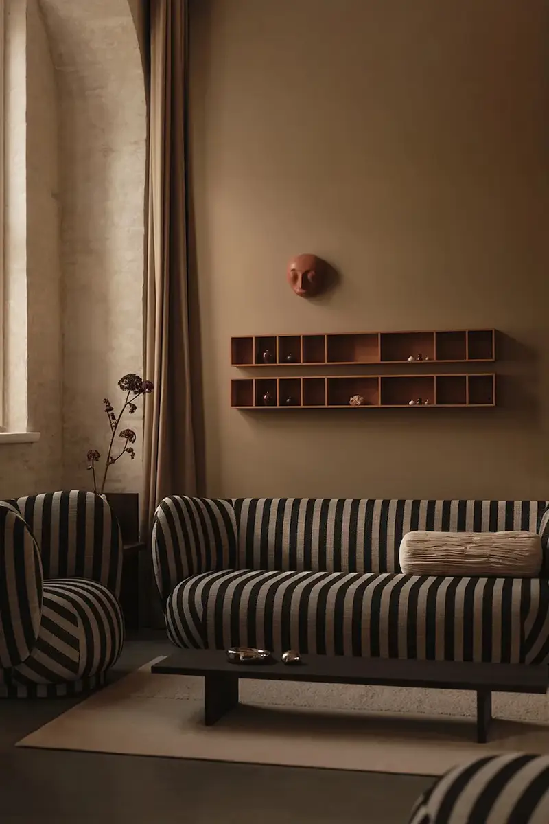 cuscino decorativo di cotone Falda 60 x 20 cm Beige miniatura 4