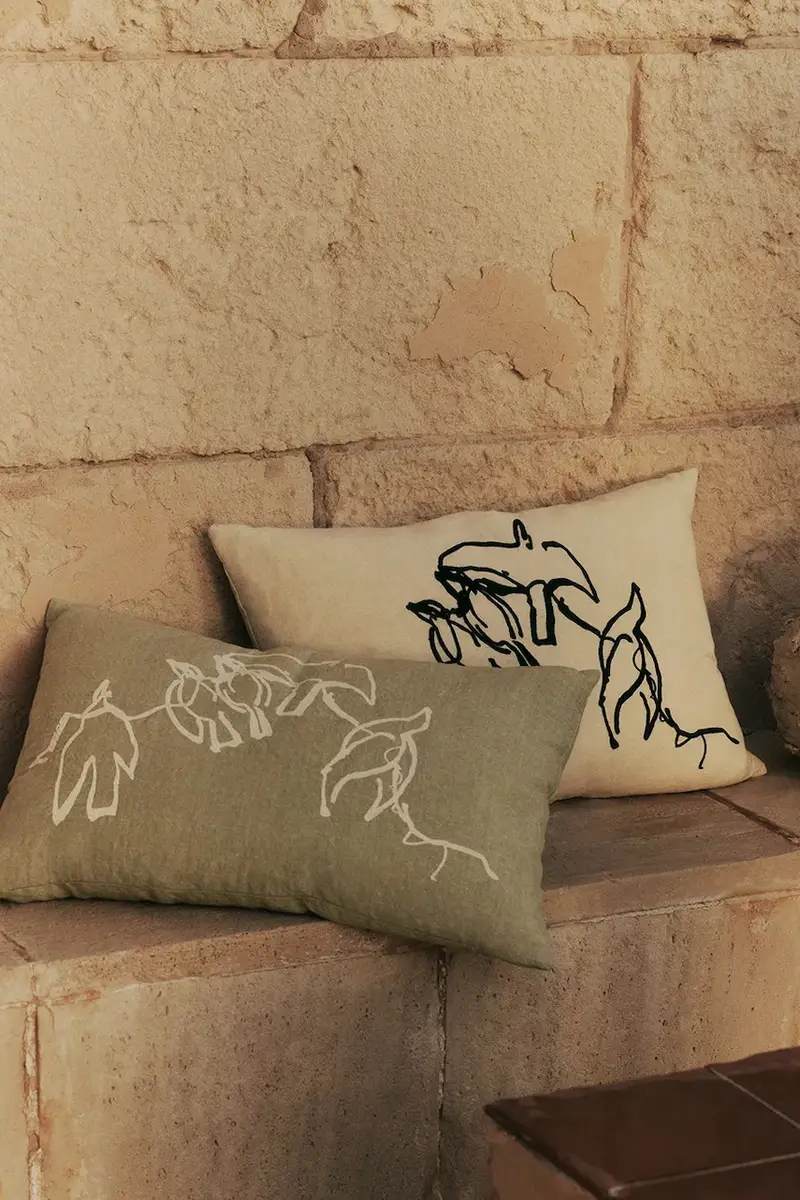 cuscino decorativo Vuelo colore verde miniatura 2