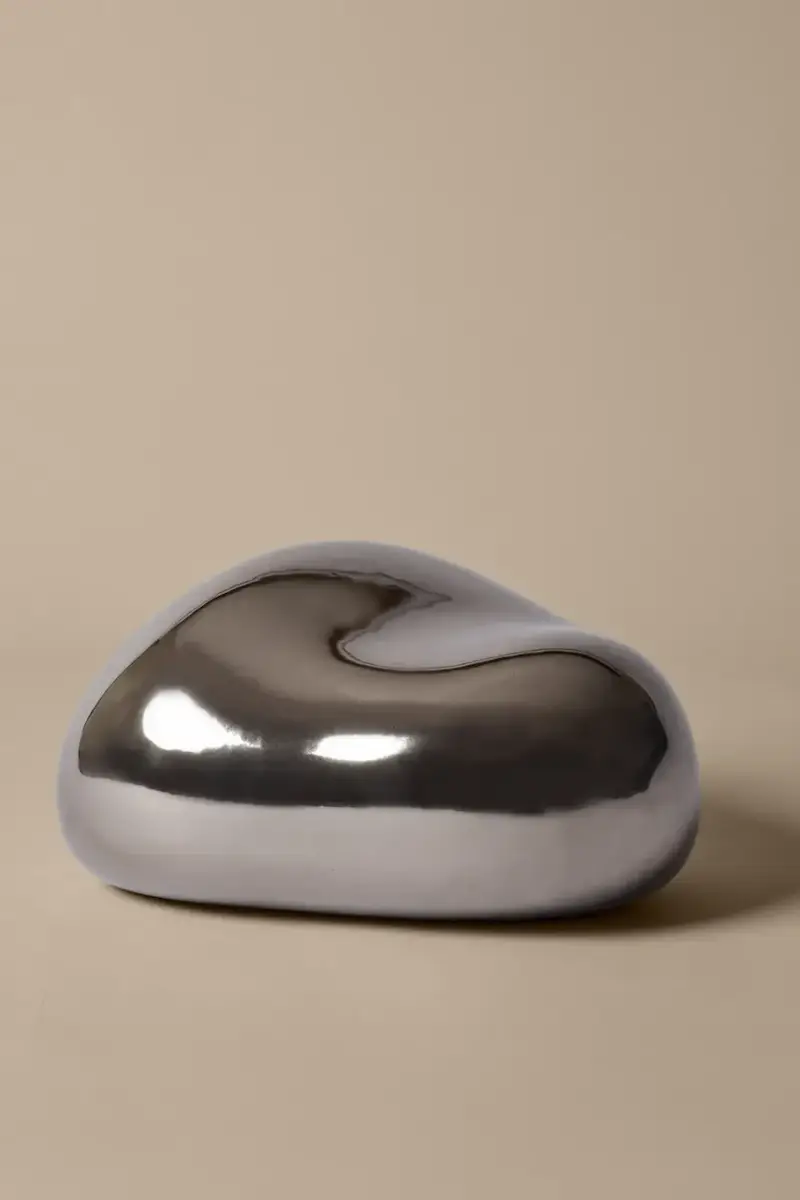 figurina decorativa Bellure Piece 26 x 18 cm Grigio miniatura 2