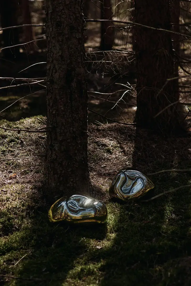 figurina decorativa Bellure Piece 26 x 18 cm Grigio miniatura 3