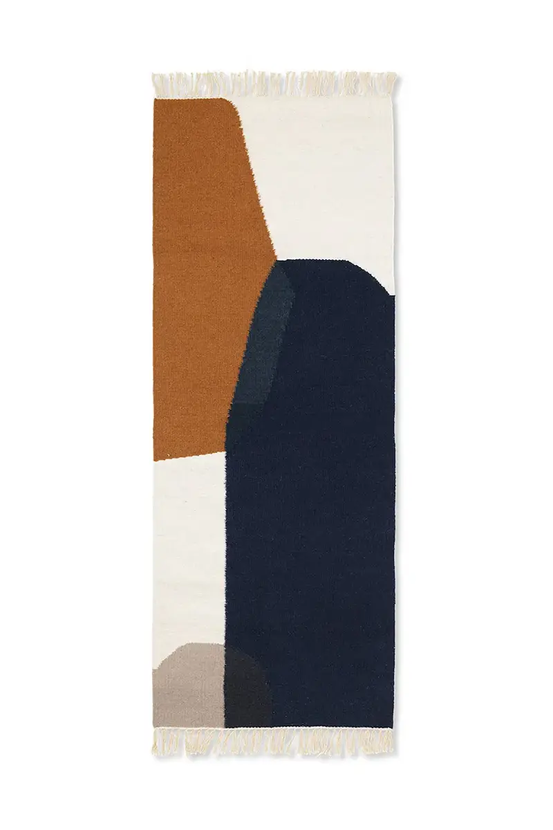 Ferm Living Kelim Multicolore in materiale morbido