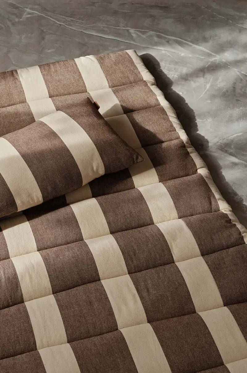 matterasso decorativo Strand Quilted Matress Multicolore miniatura 5