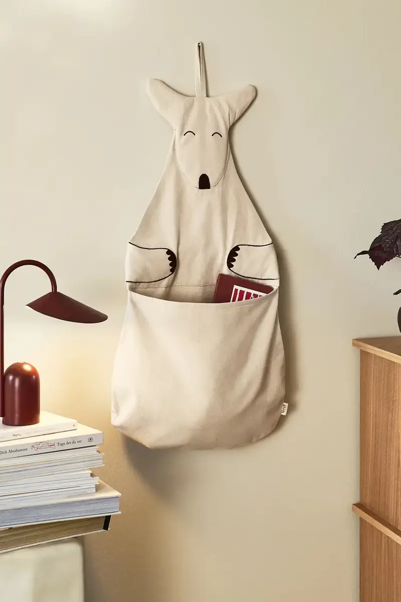 organizer da parete Kangaroo Bianco miniatura 2