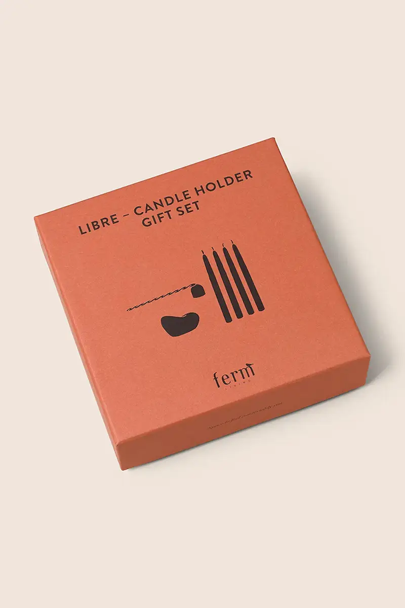 portacandele con estintore e candele Libre pacco da 6 Multicolore miniatura 4