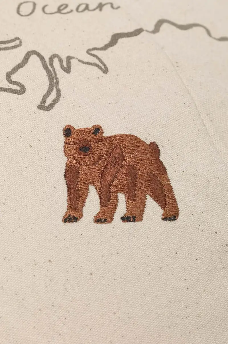 pouf The World Pouf Multicolore miniatura 3