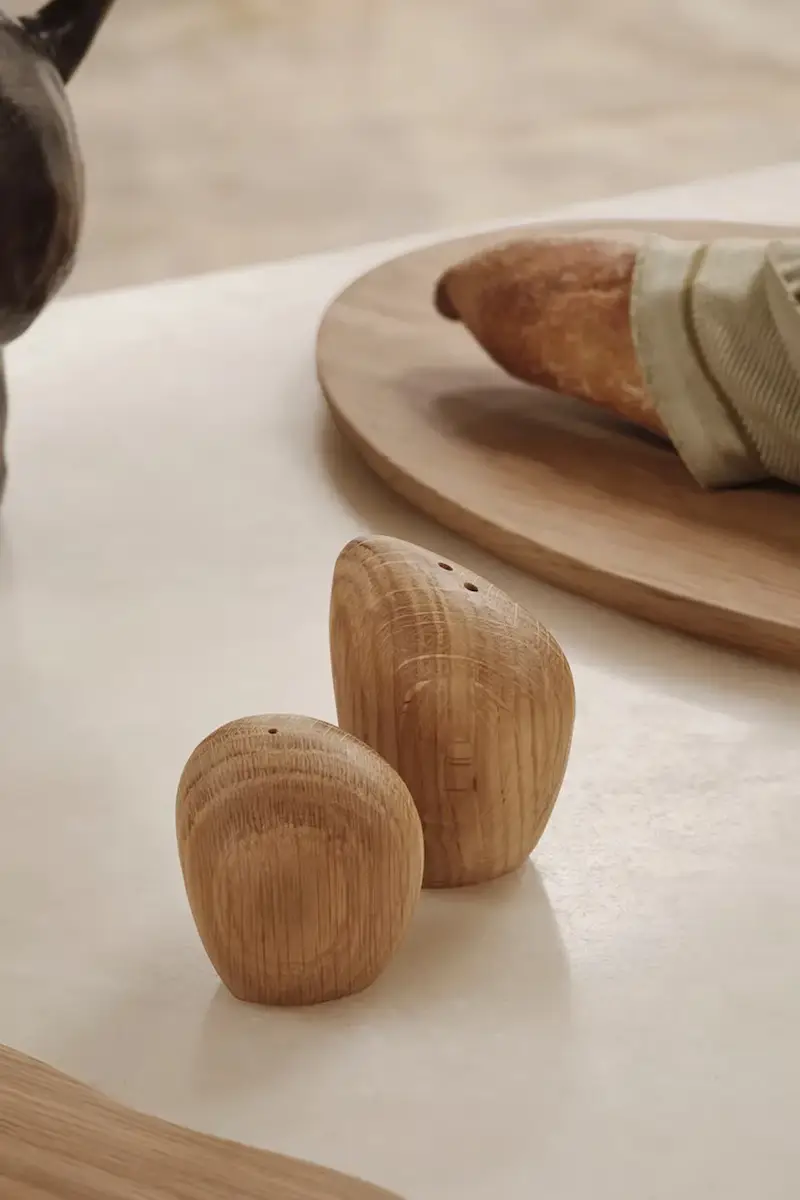 saliera e pepiera colore beige miniatura 2