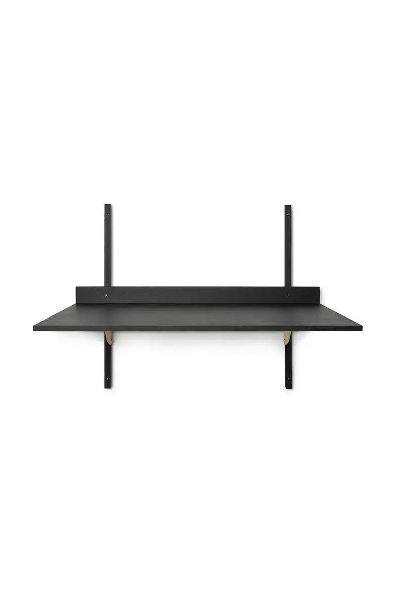scaffale a parete Sector Desk colore nero