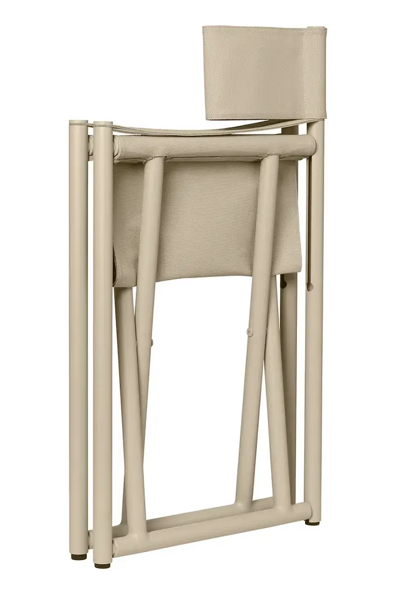 sedia pieghievole Voya colore beige miniatura 2