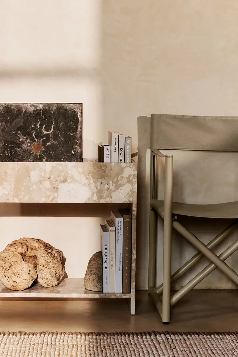 sedia pieghievole Voya colore beige miniatura 4