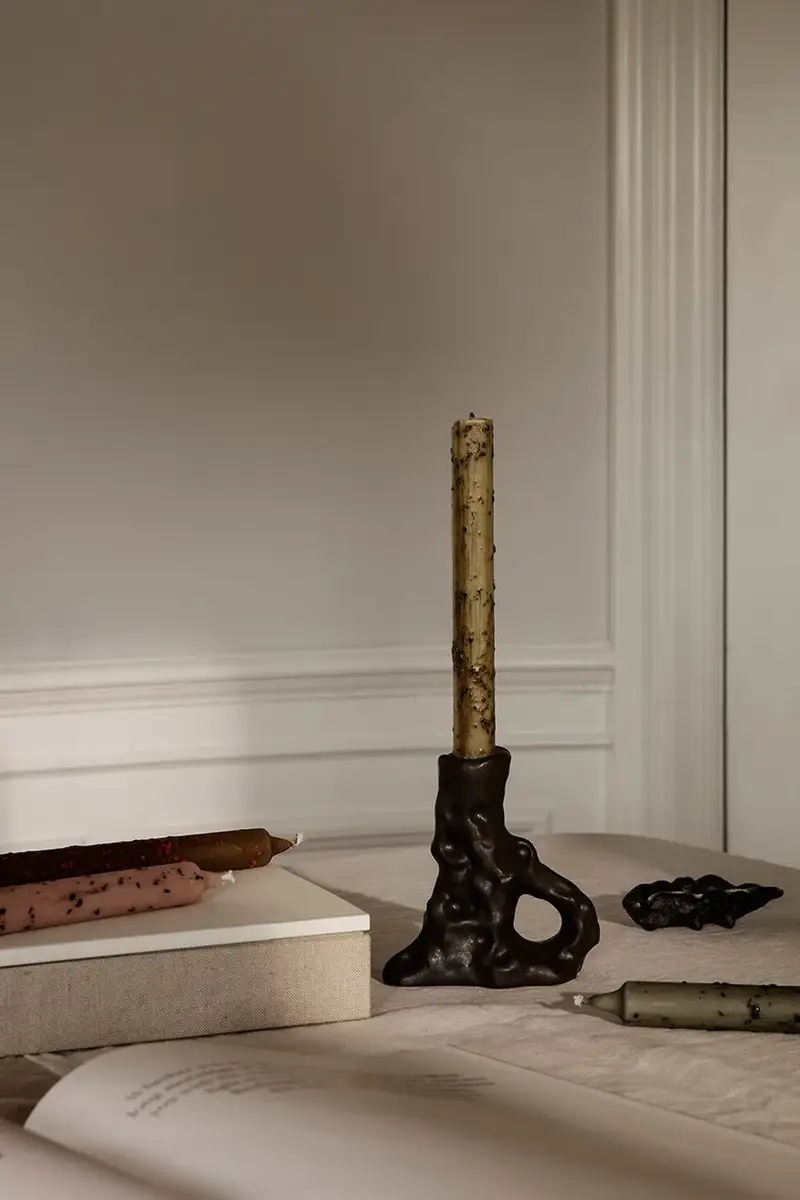 set candele pacco da 4 Multicolore miniatura 4