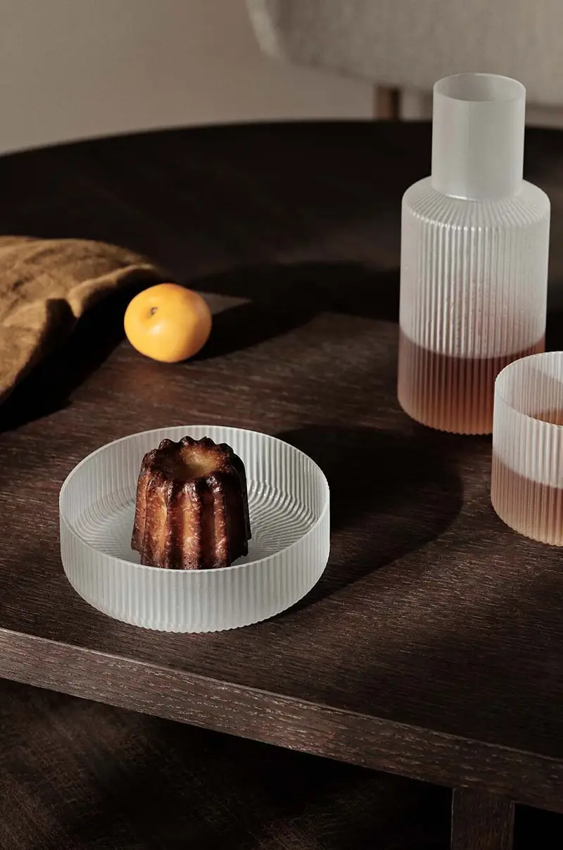 set ciotole Ripple Serving Bowls pacco da 4 Bianco miniatura 2