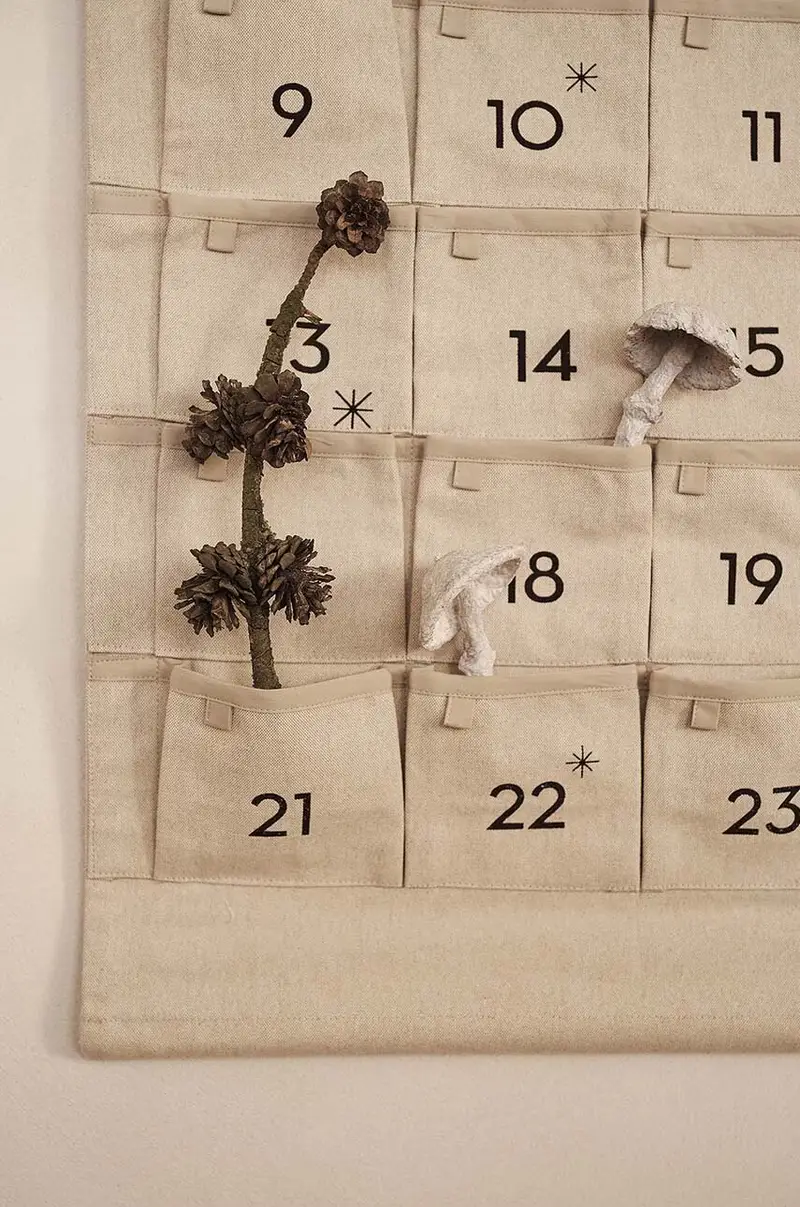 set decorazioni per natale Mushroom Ornaments pacco da 4 Bianco miniatura 5