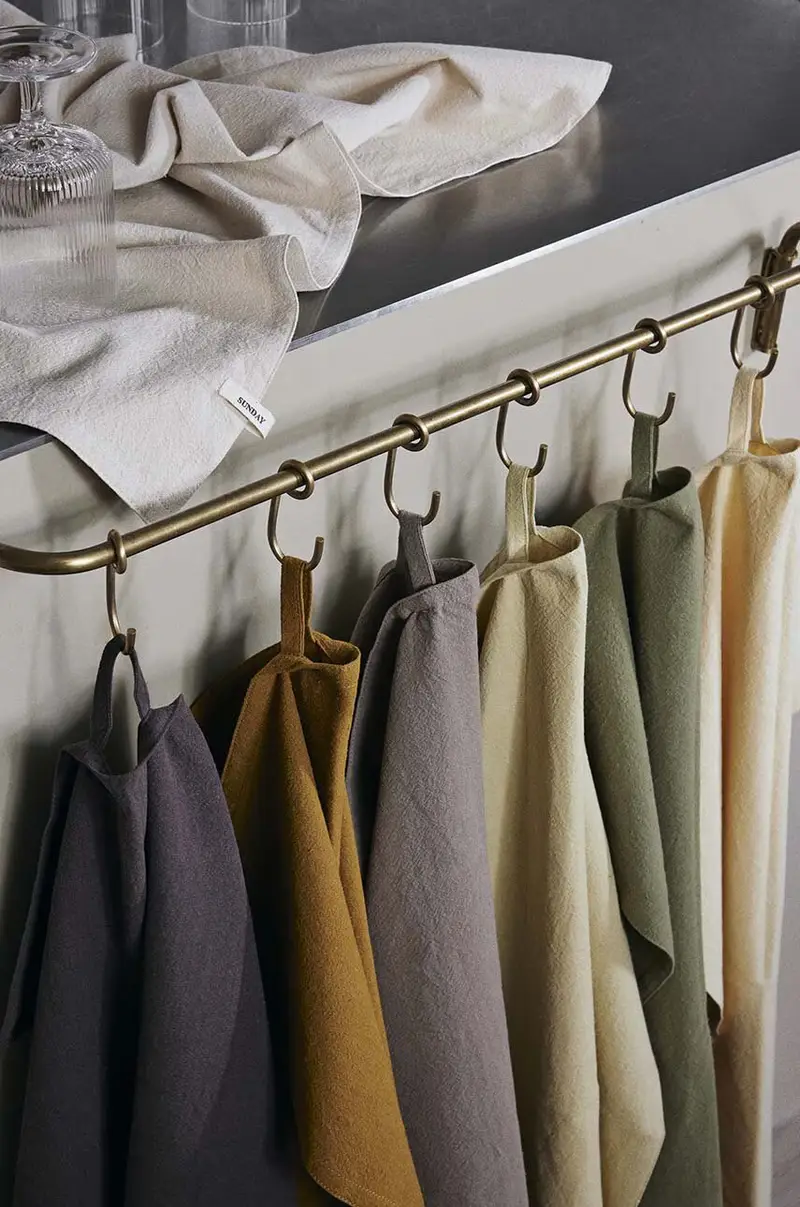 set strofinaci da cucina Day Tea Towel pacco da 7 Multicolore miniatura 5