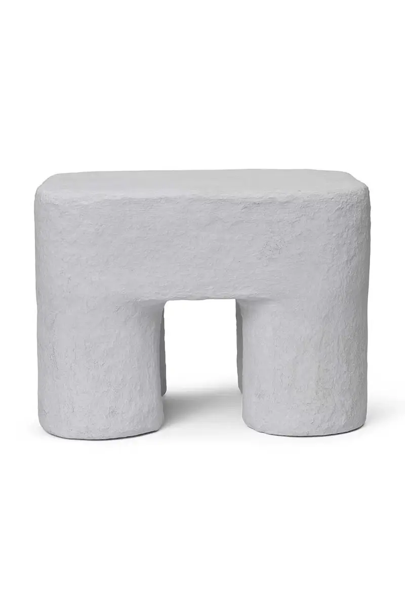 sgabello Podo Stool Bianco miniatura 2