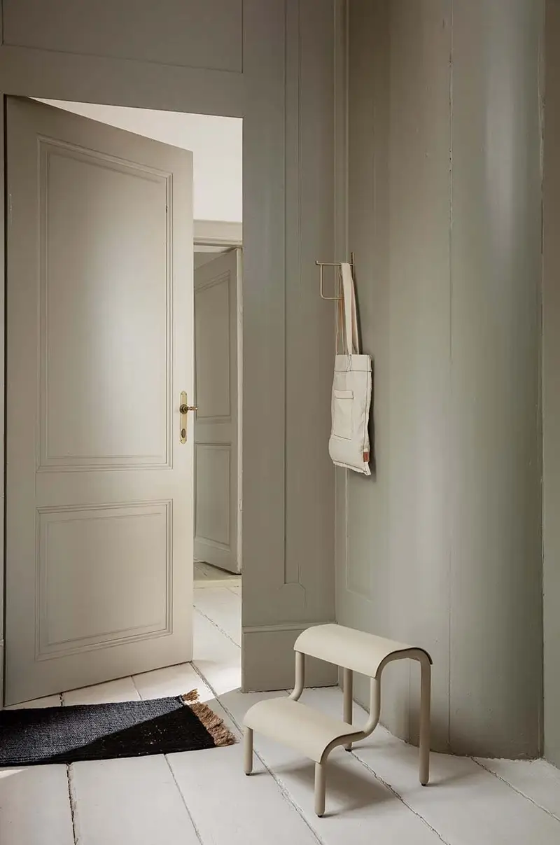 sgabello Up Step Stool L Beige miniatura 2