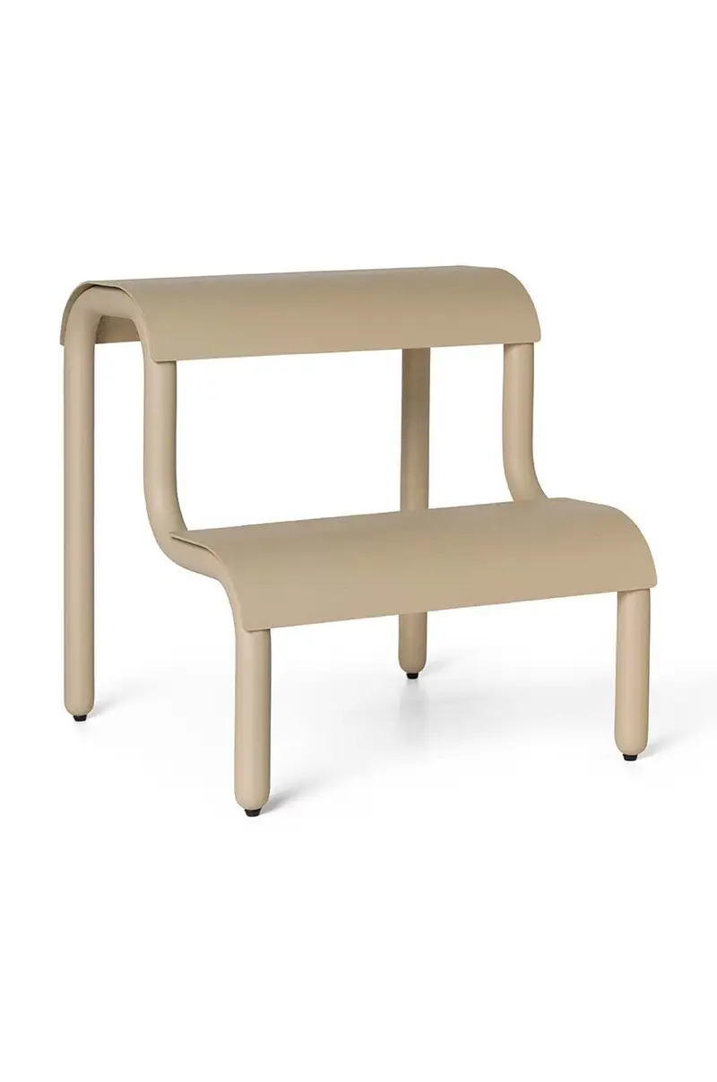 sgabello Up Step Stool L Beige