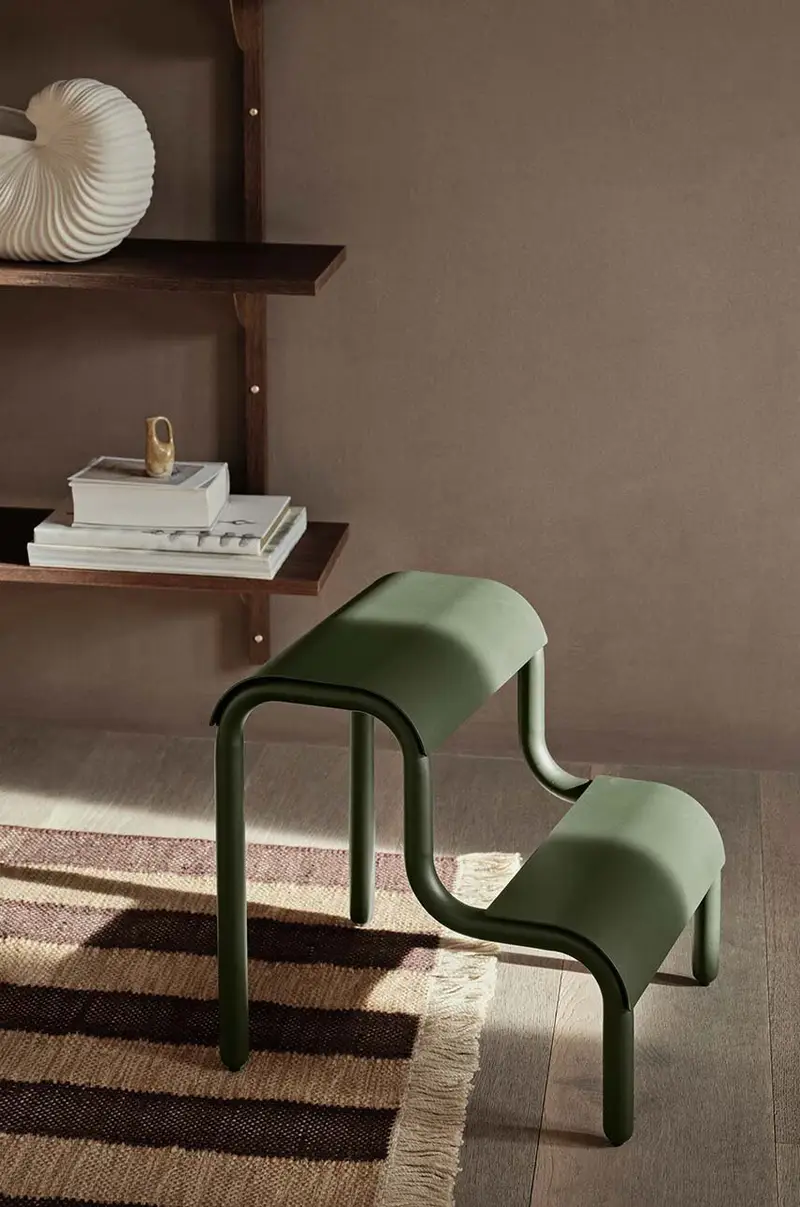 sgabello Up Step Stool Verde miniatura 2