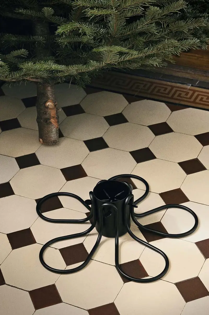 supporto per albero di natale Flake Christmas Tree Stand Nero miniatura 2