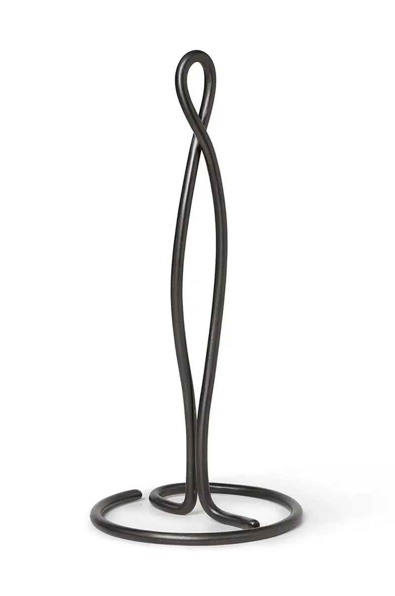 supporto per tovagliolo di carta Curvature Nero