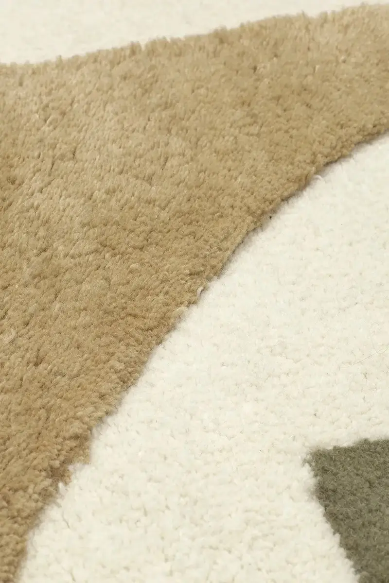 tappeto di lana Multicolore miniatura 2