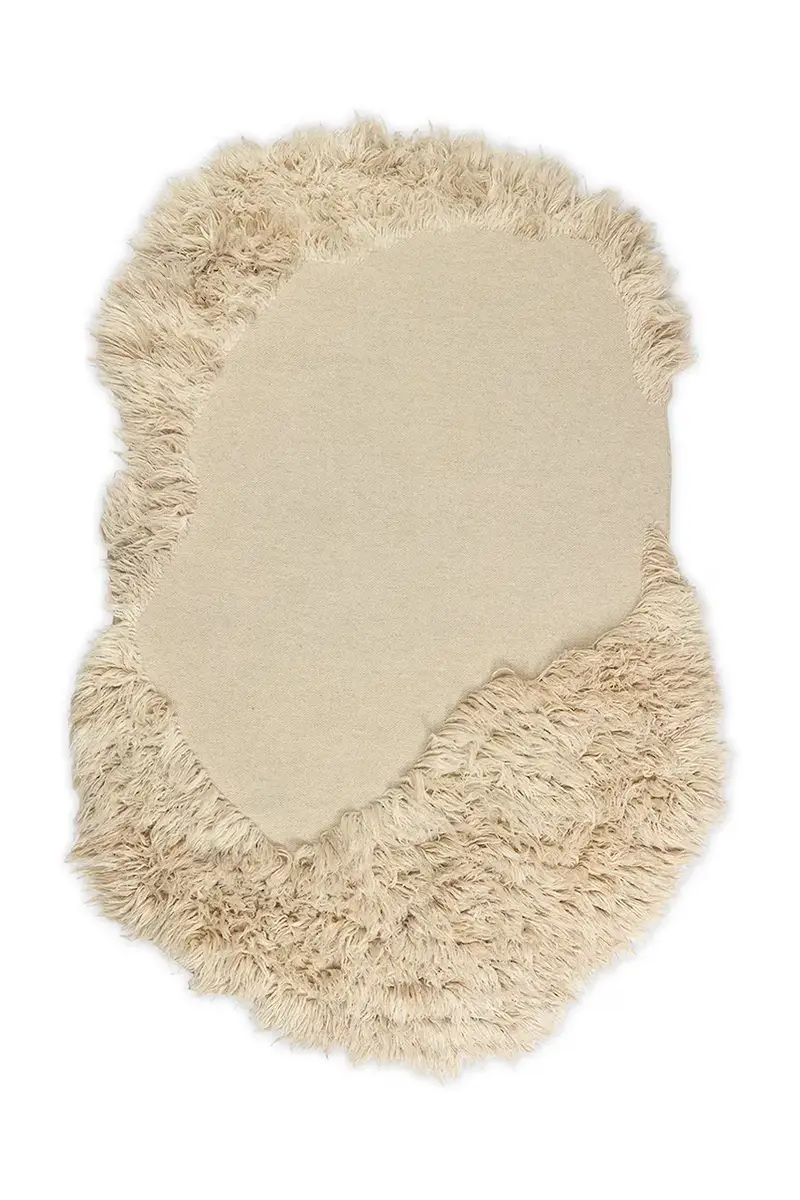 tappeto di lana Norte Rug colore beige