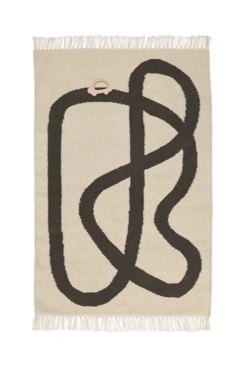 tappeto in cotone Lane Multicolore