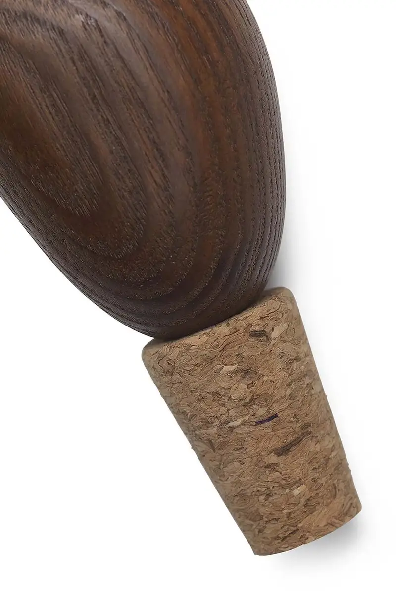 tappo da vino Cairn Wine Stoppers pacco da 2 Marrone miniatura 2