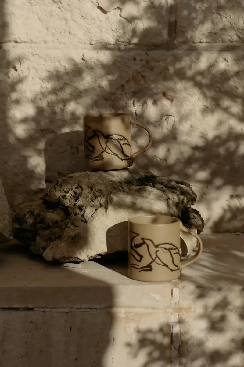 tazza Vuelo Mug 300 ml colore beige miniatura 2