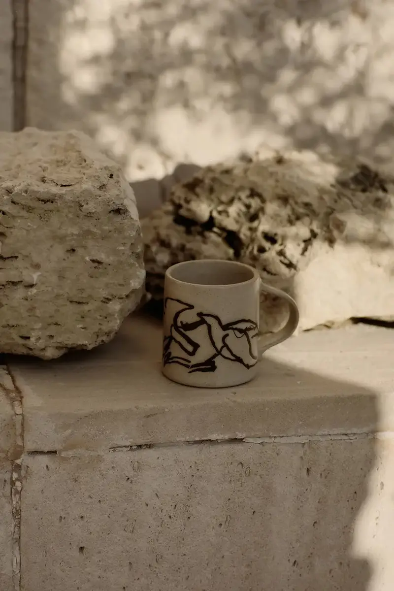 tazza Vuelo Mug 300 ml colore beige miniatura 2