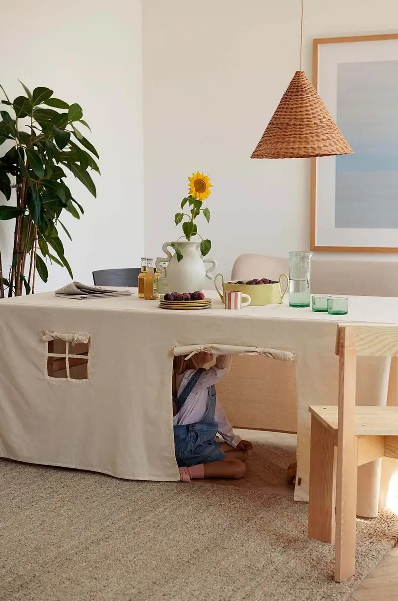 tovaglia - fabric house Settle Table Cloth House Beige miniatura 4