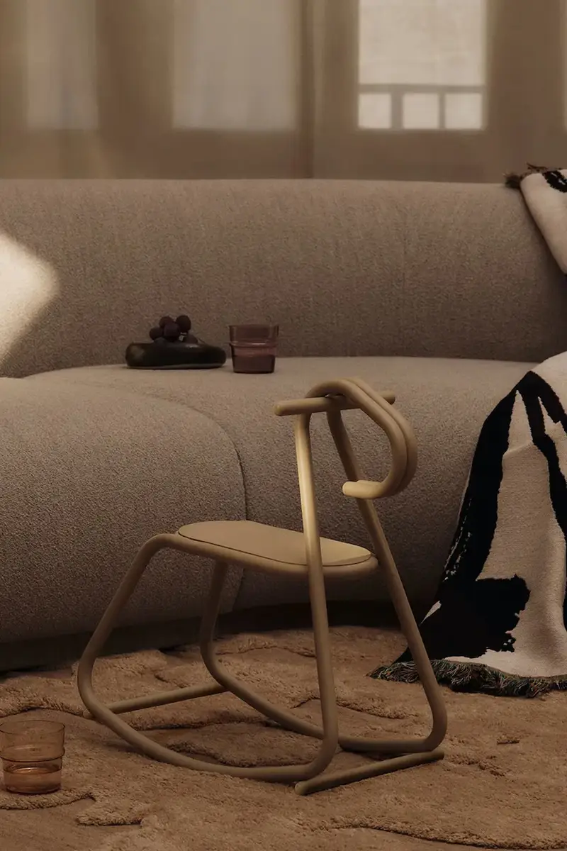 vasio decorativo Bellure 18 x 4 cm Marrone miniatura 3