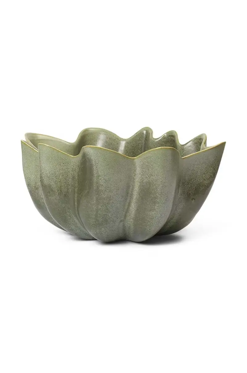 vasio decorativo Nium Bowl S Verde