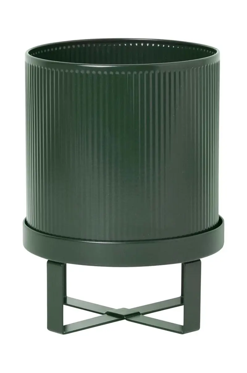 vaso da fiori con telaio Bau Pot S Verde