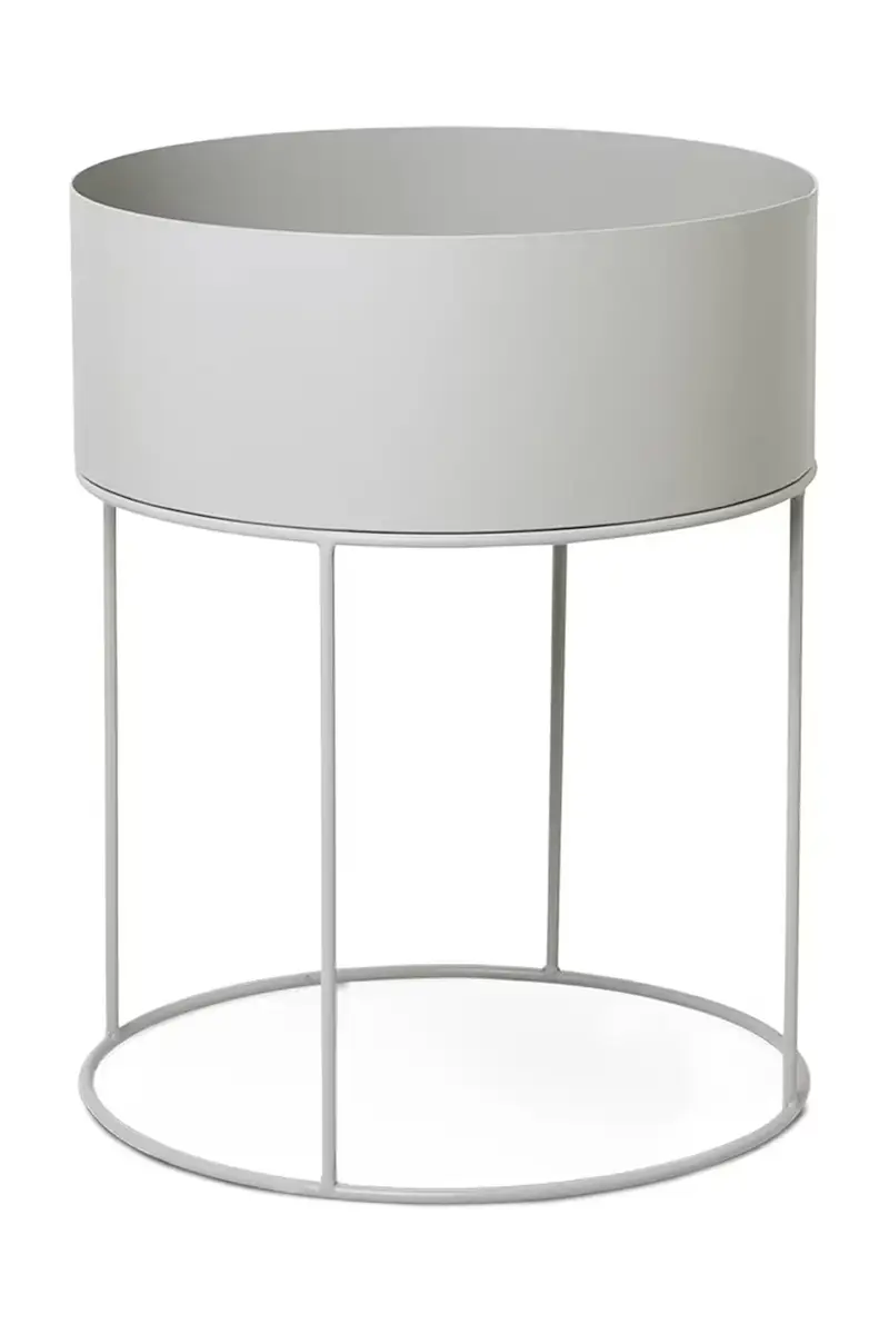 vaso da fiori con telaio Plant Box 40 x 50 cm colore grigio