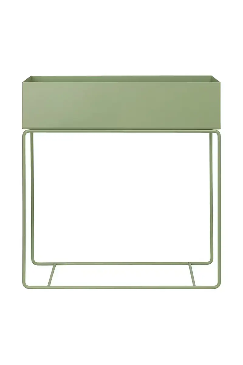 vaso da fiori con telaio Plant Box 65 x 60 cm colore verde