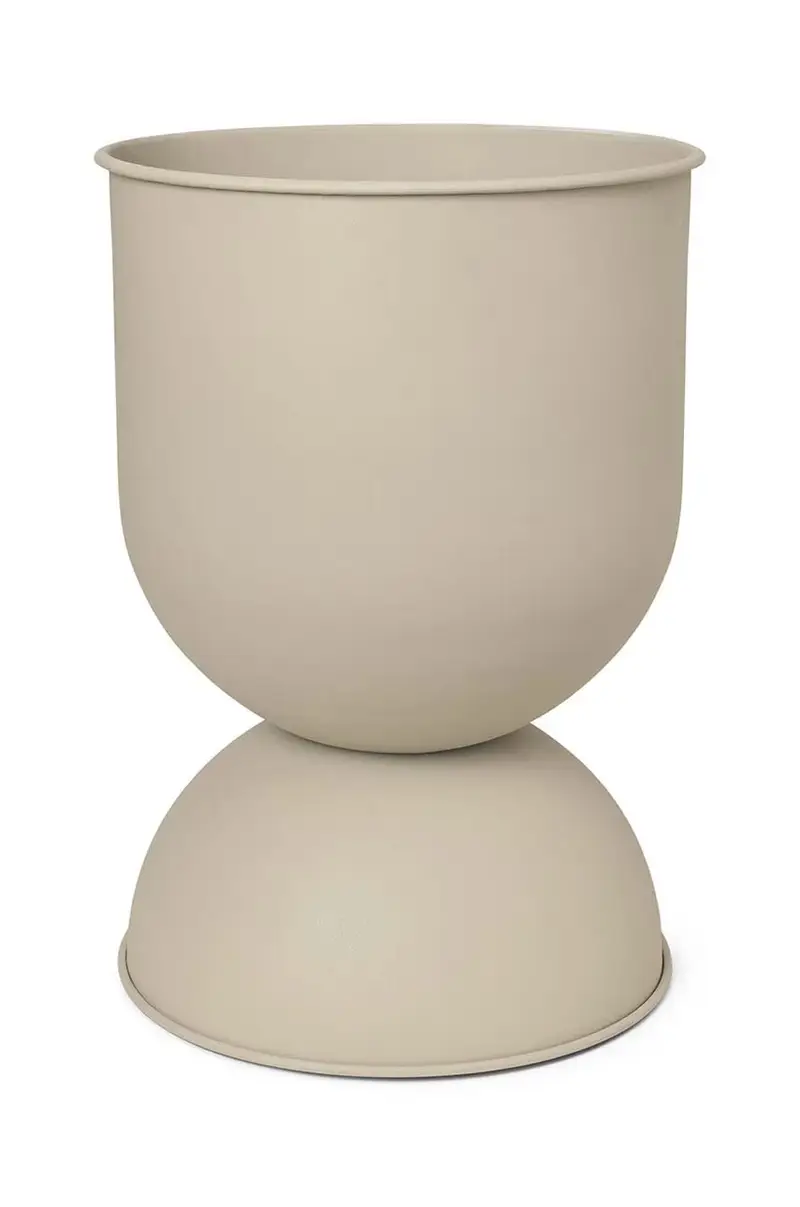 vaso da fiori Hourglass Pot M Beige