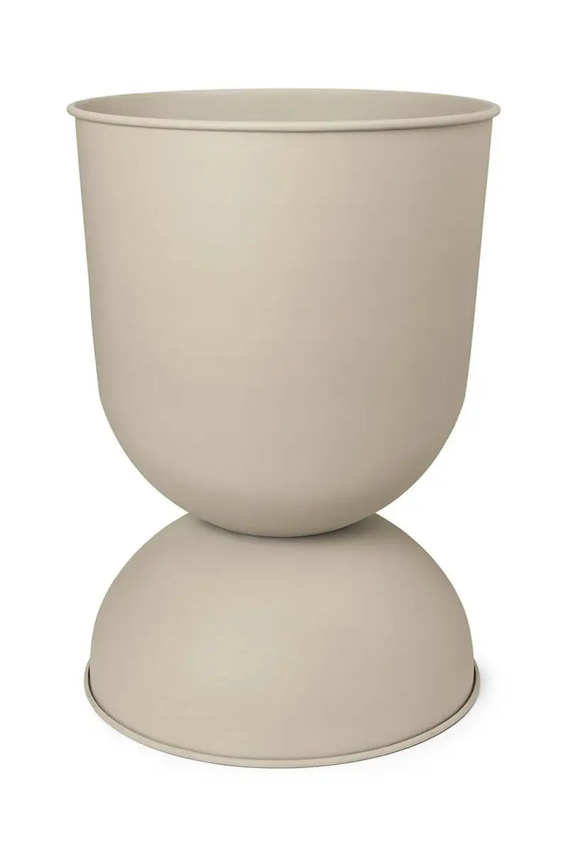 vaso da fiori Hourglass Pot S Beige