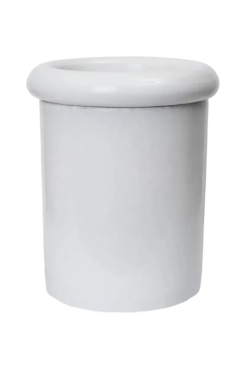 vaso da fiori Rollo colore bianco