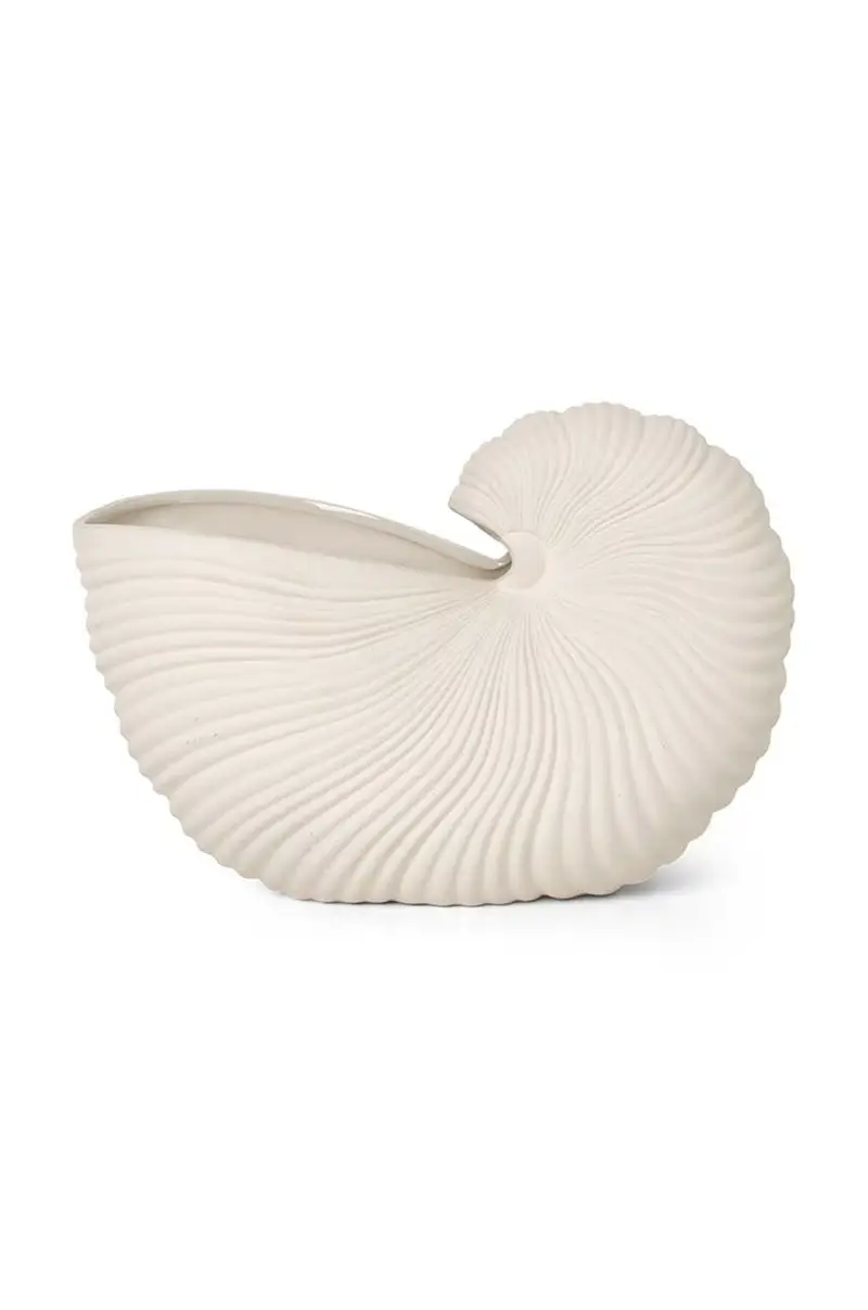 vaso da fiori Shell Pot Bianco