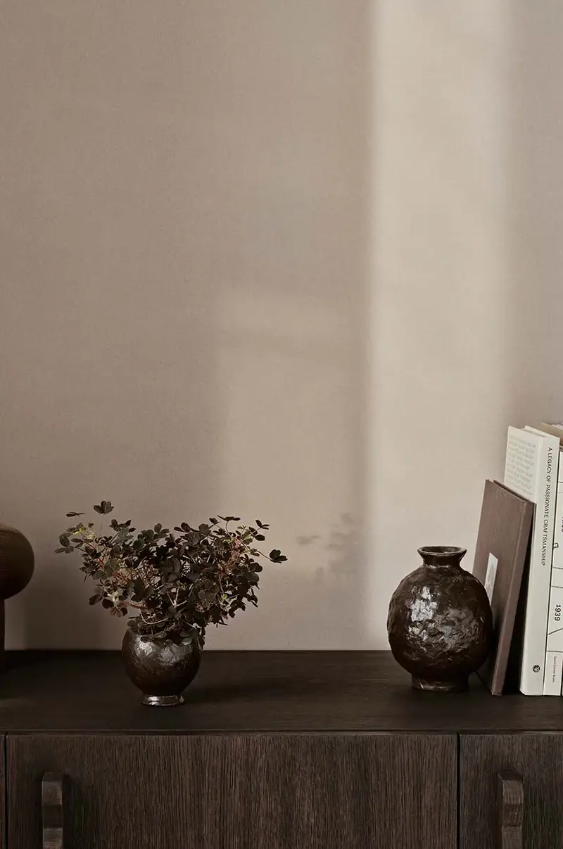 Ferm Living Vaso Decorativo Nero miniatura 2